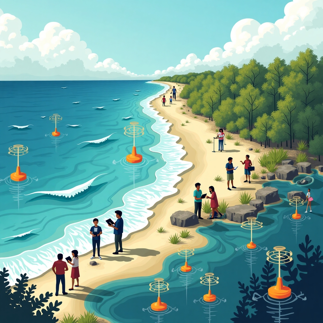 Data Activism for Coastal Resilience